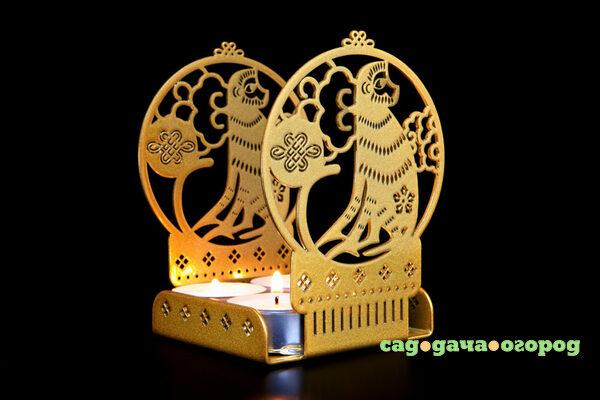 Фото Подсвечник Silver smith 2monkeys