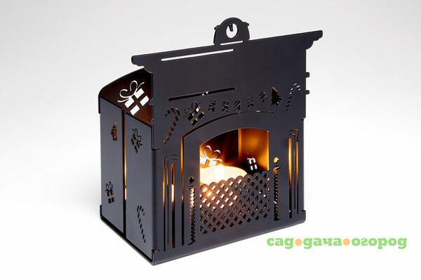 Фото Подсвечник Silver smith grate black