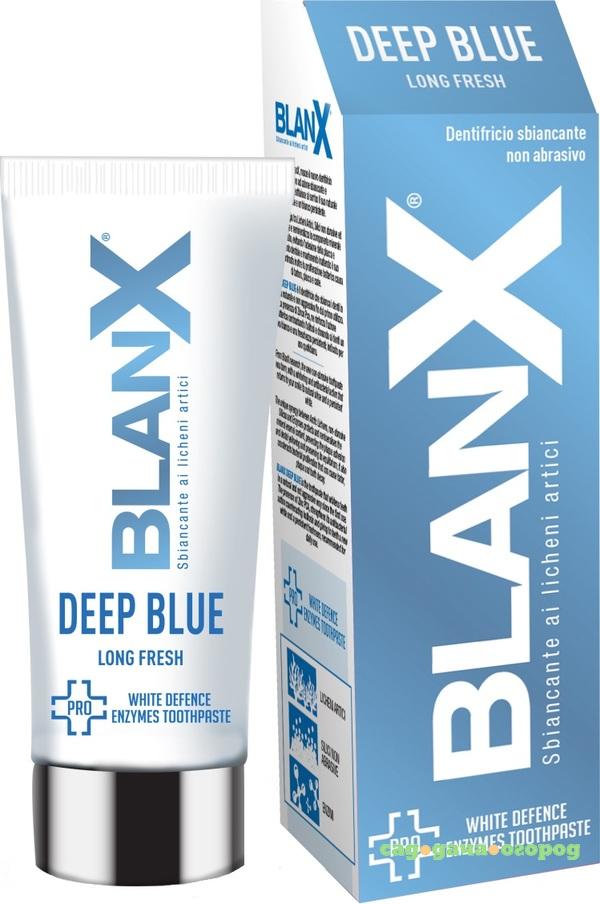 Фото Зубная паста Blanx Pro Deep Blue 75мл