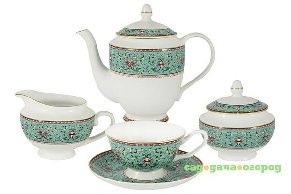 Фото Сервиз чайный 15 предметов восточный дворец Annalafarg
