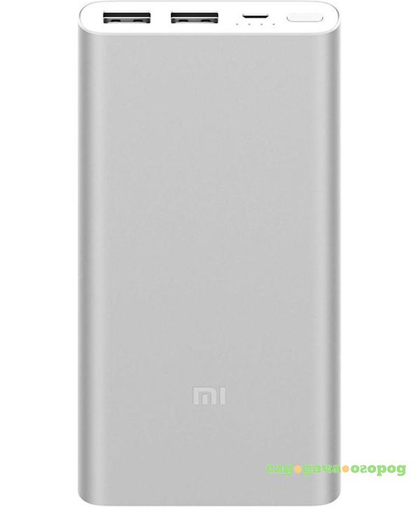 Фото Внешний аккумулятор Xiaomi Mi Power Bank 2S 10000 mAh Silver