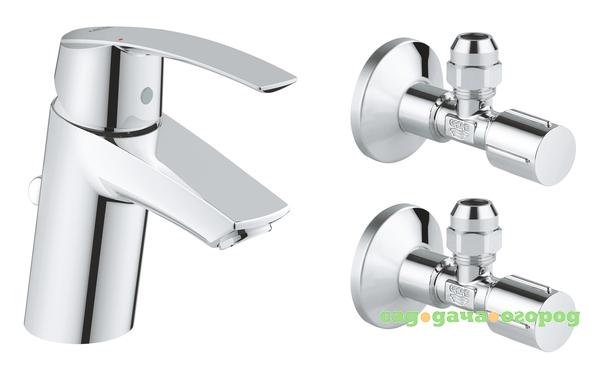 Фото Смеситель для раковин с угл. Вент start GROHE