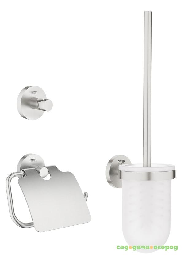 Фото Набор аксессуаров GROHE Essentials, суперсталь (40407DC1)