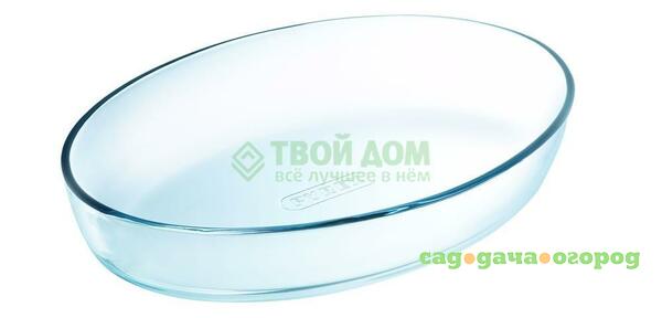 Фото Форма для запекания Pyrex Classic Glass Овальная 30х21 см (345B000/5044/5644)