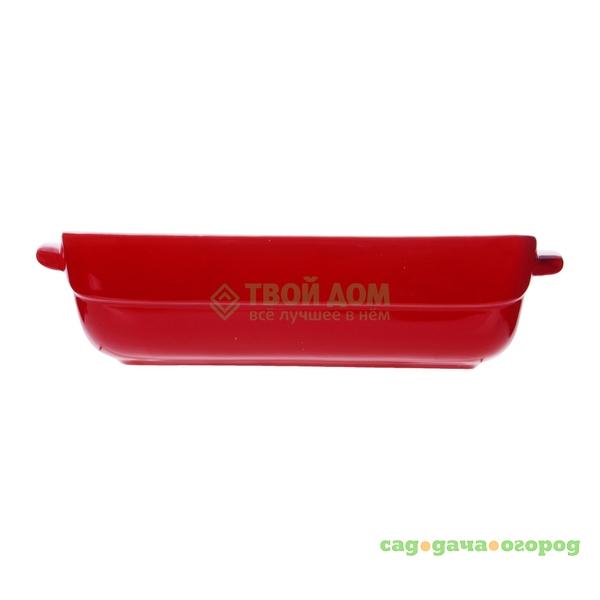 Фото Форма для запекания Pyrex Wave Ceramic red Прямоугольная 21х14 см (C306B05/5044)