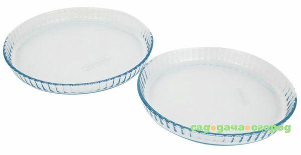 Фото Набор форм для запекания Pyrex Кругл. Стекл. 2 предмета (912S103/7044)