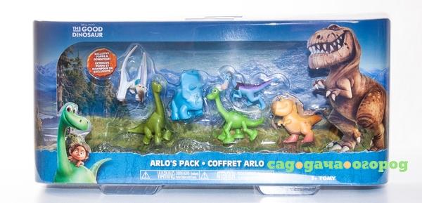 Фото Игр. набор 6 мини-фигурок Good Dinosaur, 2 в ассортименте