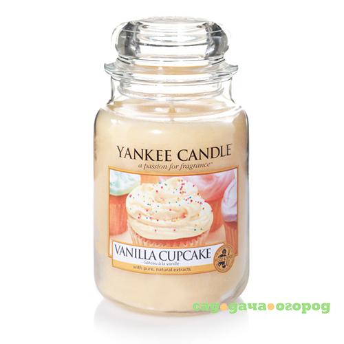 Фото Ароматическая свеча Yankee candle большая Ванильный кекс 623 г