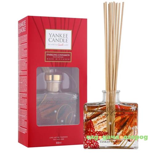 Фото Диффузор ароматический Yankee candle Игристая корица 88 мл