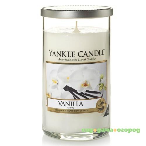 Фото Ароматическая свеча Yankee candleсредняя Ваниль 340 г