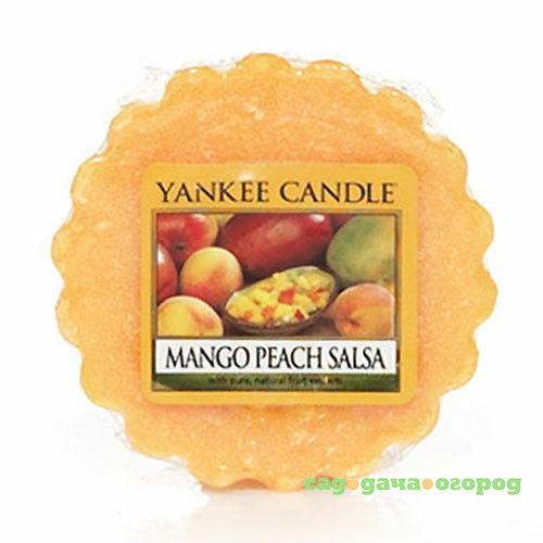 Фото Ароматическая свеча-тарталетка Yankee candle Соус из манго и персика 22 г
