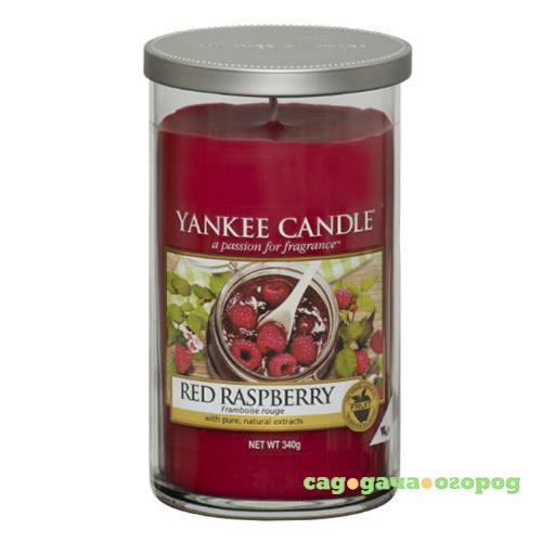 Фото Ароматическая свеча Yankee candle средняя Красная малина 340 г