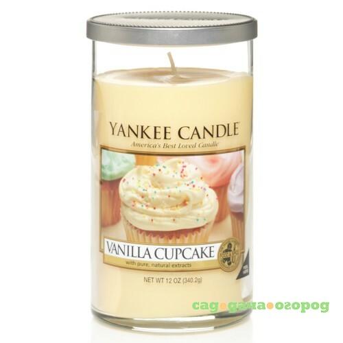 Фото Ароматическая свеча Yankee candle средняя Ванильный кекс 340 г