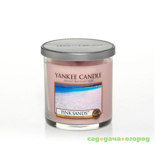 Фото Ароматическая свеча Yankee candle малая Розовые пески 198 г