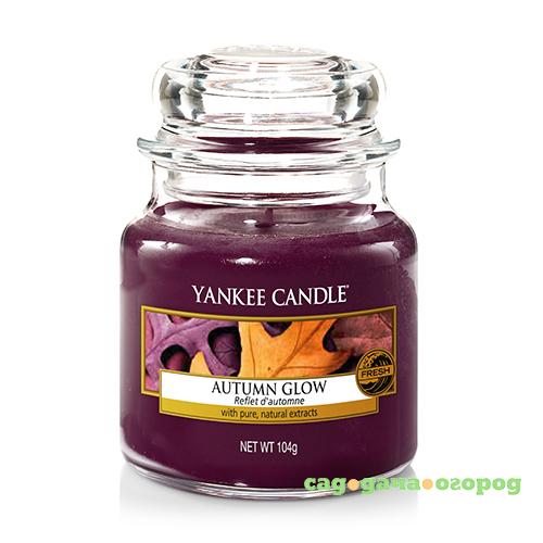 Фото Ароматическая свеча Yankee candle маленькая Очарование осени 104 г