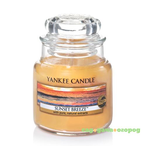 Фото Ароматическая свеча Yankee candle маленькая Вечерний бриз 104 г