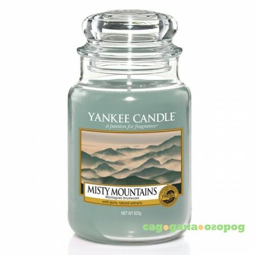 Фото Ароматическая свеча Yankee candle большая Туманные горы 623 г