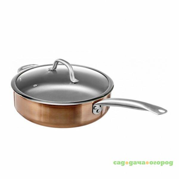 Фото Сотейник Walmer Copper Chef 28 см с доп.ручкой