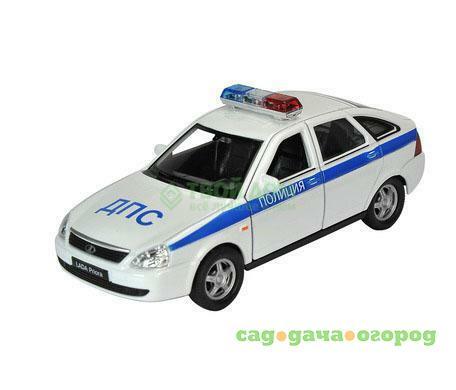 Фото Машинка Welly Lada Priora Полиция White (43645PB)