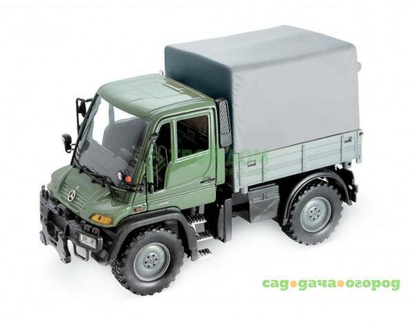 Фото Машинка Welly Mercedes-Benz Unimog U400 1:32 (32380H)