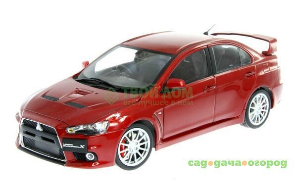 Фото Машинка Welly Mitsubishi Lancer Evolution X Red