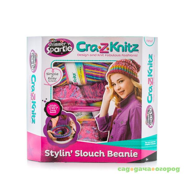 Фото Cra-z-knitz Набор для вязания Стильная Шапка -колпак