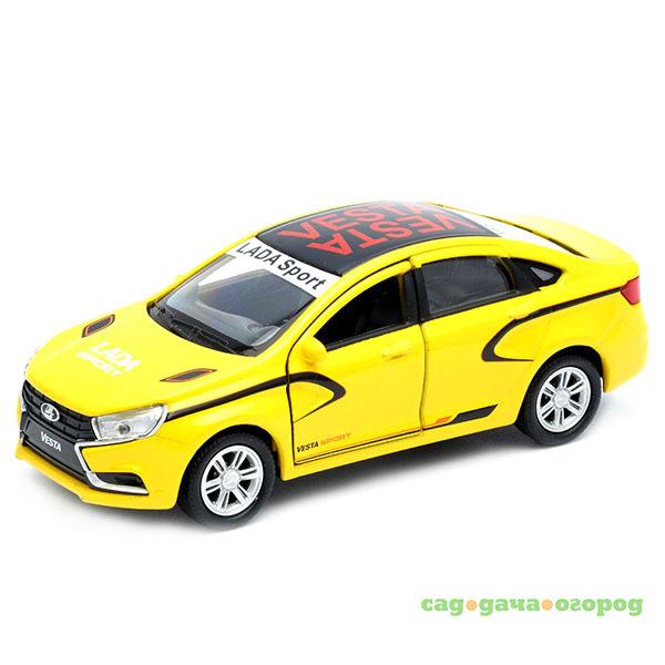 Фото Игрушка модель машины Welly LADA Vesta Спорт 1:34-39