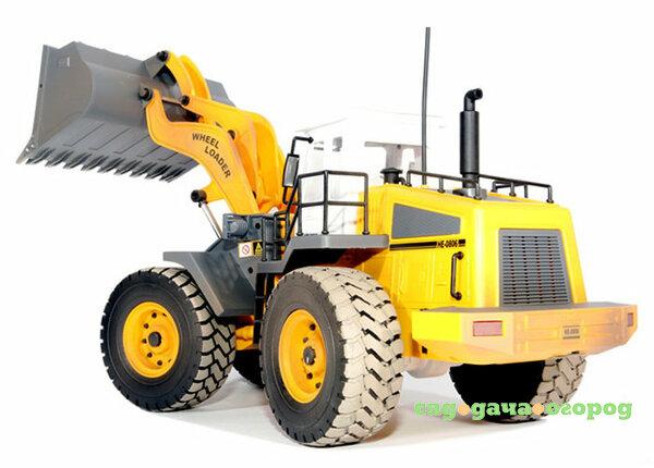 Фото Бульдозер радиоуправляемый Hobby Wheeled Loader 1:14