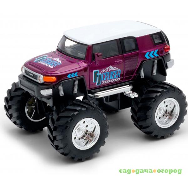 Фото Модель машины Welly Toyota FJ Cruiser Big Wheel Monster 1:38