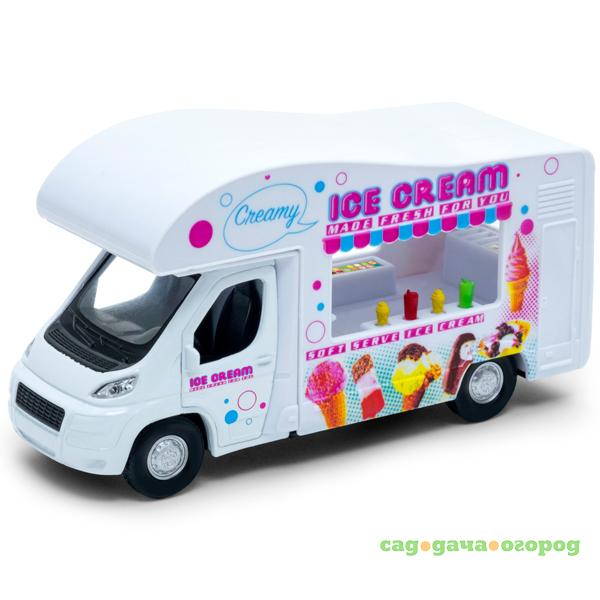 Фото Модель машины Welly Ice cream Van