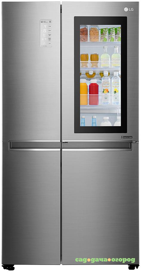 Фото Холодильник LG GC-Q247CABV Silver