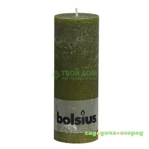 Фото Свеча Bolsius 190/68 Olive