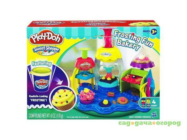 Фото Набор для творчества Hasbro Play-Doh Фабрика пирожных A0318