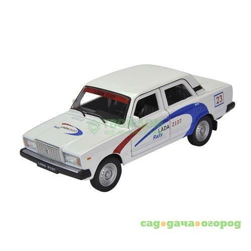 Фото Машинка Welly Lada 2107 Rally White (43644RY)