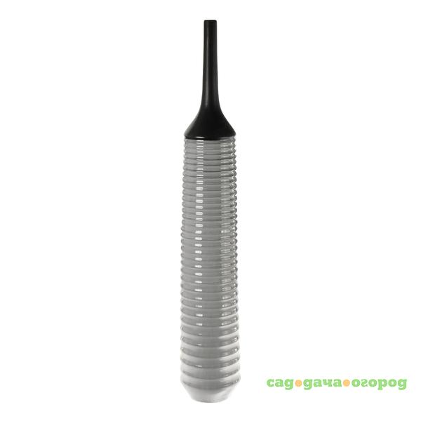 Фото Ваза Pro-mart ceramic Ирен серая 18,5х18,5х108 см