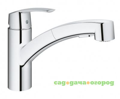 Фото Смеситель для мойки с выдвежной лейкой Grohe 30307000