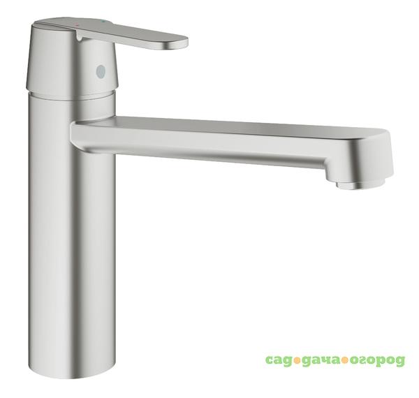 Фото Смеситель для мойки GROHE Get суперсталь (30196DC0)