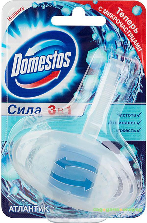 Фото Блок для унитаза Domestos Атлантик 3в1 40г