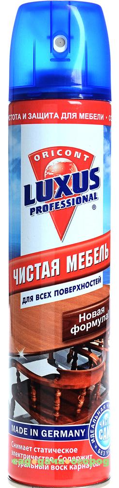 Фото Средство для ухода за мебелью Luxus Professional Чистая мебель 300 мл