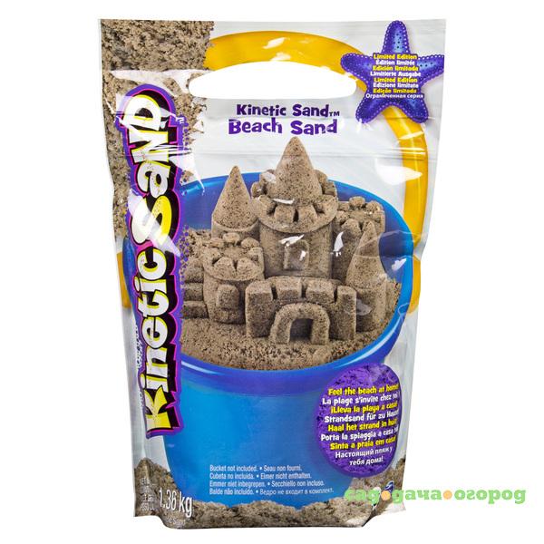 Фото Песок для лепки Kinetic Sand морской песок 1,4 кг коричневый