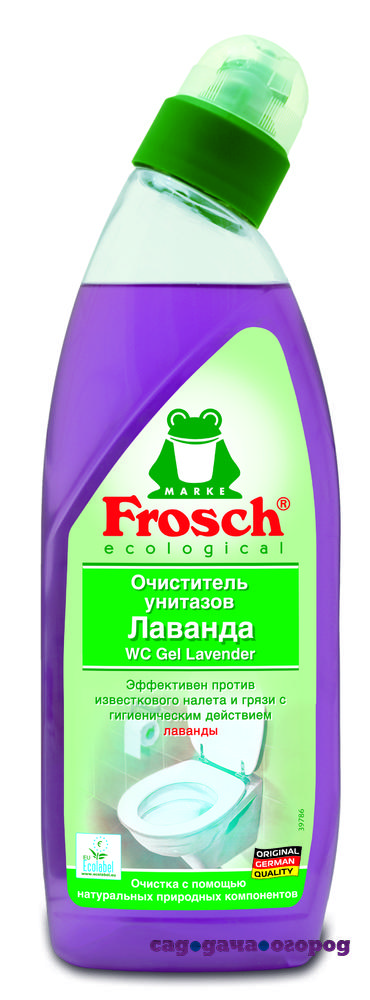 Фото Очиститель Frosch Лаванда для унитаза 750 мл