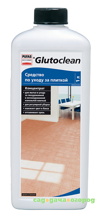 Фото Средство по уходу за плиткой PUFAS Glutoclean 1 л