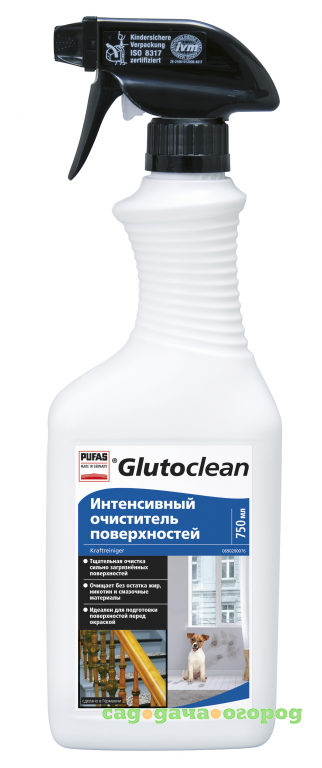 Фото Интенсивный очиститель поверхностей PUFAS Glutoclean 750 мл