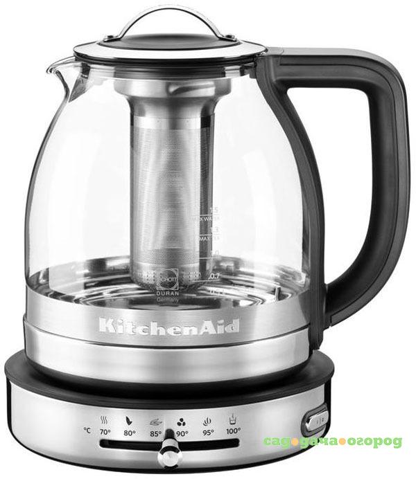 Фото Электрочайник KitchenAid ARTISAN 5KEK1322SS Черный