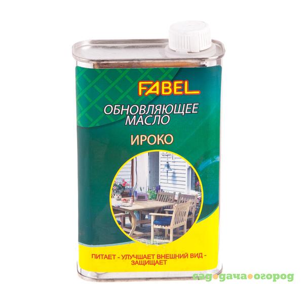 Фото Масло для мебели из ироко  500 ml Fabel metal