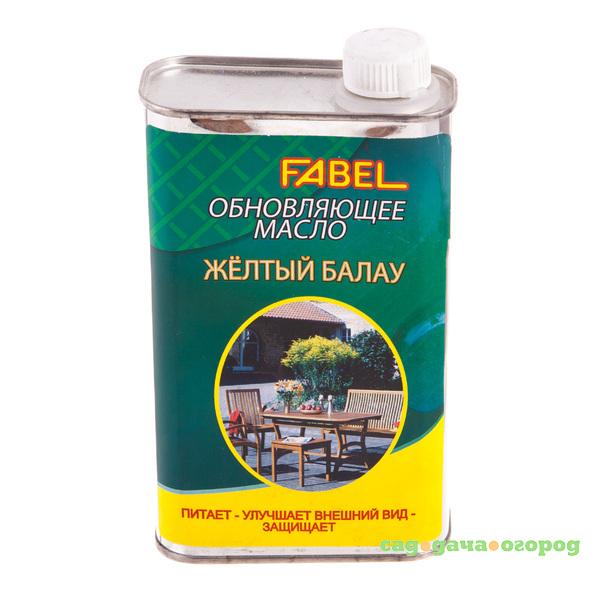 Фото Масло для мебели из балау Fabel metal 0.5 л