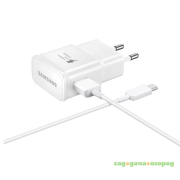 Фото Сетевое зарядное устройство Samsung Fast Charging EP-TA20EWECGRU White