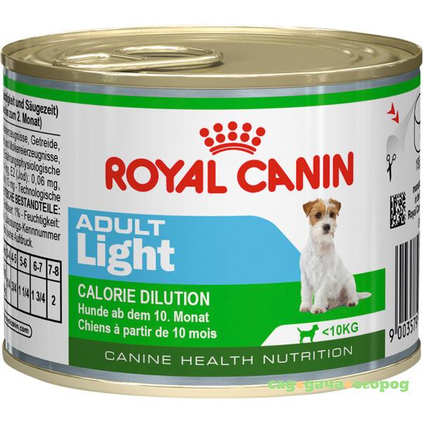 Фото Корм для собак Royal Canin Adult Light с 10 месяцев до 8 лет предрасположенных к полноте, 195 г