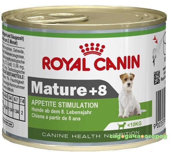 Фото Корм для собак Royal Canin MATURE для стареющих собак старше 8 лет, 195 г