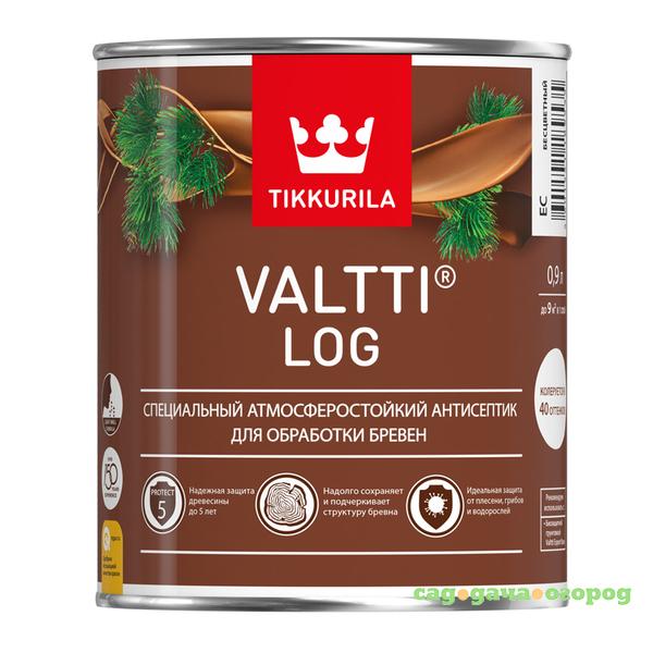 Фото Антисептик tikkurila valtti log ec 0.9 л